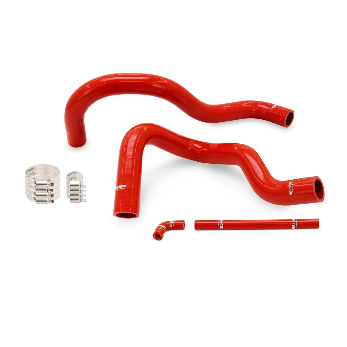 Mishimoto Mmhose-Tac2427-95Rd Silicone Coolant Hose Kit, Fits Toyota Tacoma 2.4L/2.7L, 4Wd Automatic 1995-2004 1