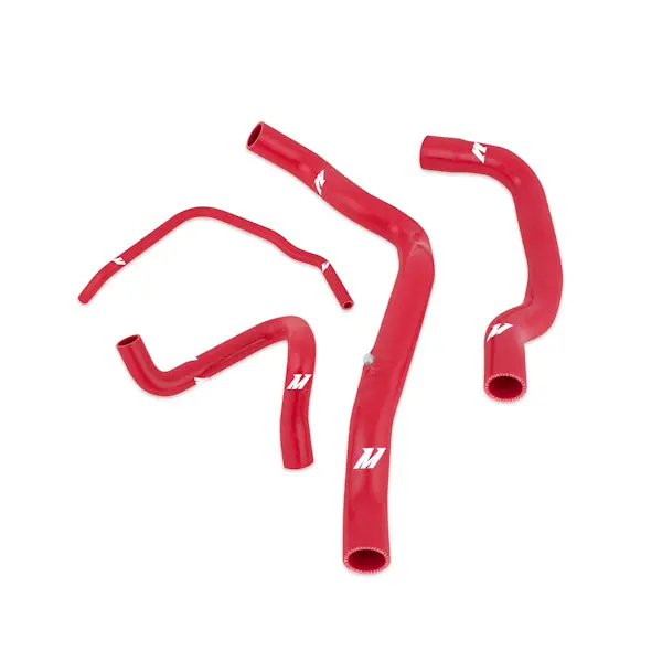 Mishimoto Mmhose-Tiny-01Rd Mini Cooper S (Supercharged) Silicone Hose Kit, 2002-2008, Red 1