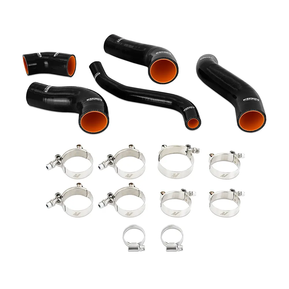 Mishimoto Mmhose-Vlstr-13Tbk Silicone Intercooler Hose Kit, Fits Hyundai Veloster Turbo 2013-2017, Black 1
