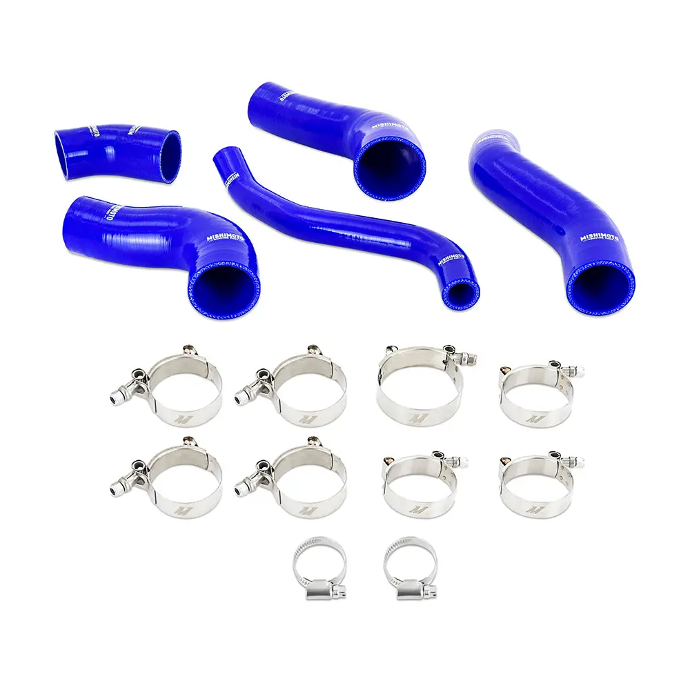 Mishimoto Mmhose-Vlstr-13Tbl Silicone Intercooler Hose Kit, Fits Hyundai Veloster Turbo 2013-2017, Blue 1