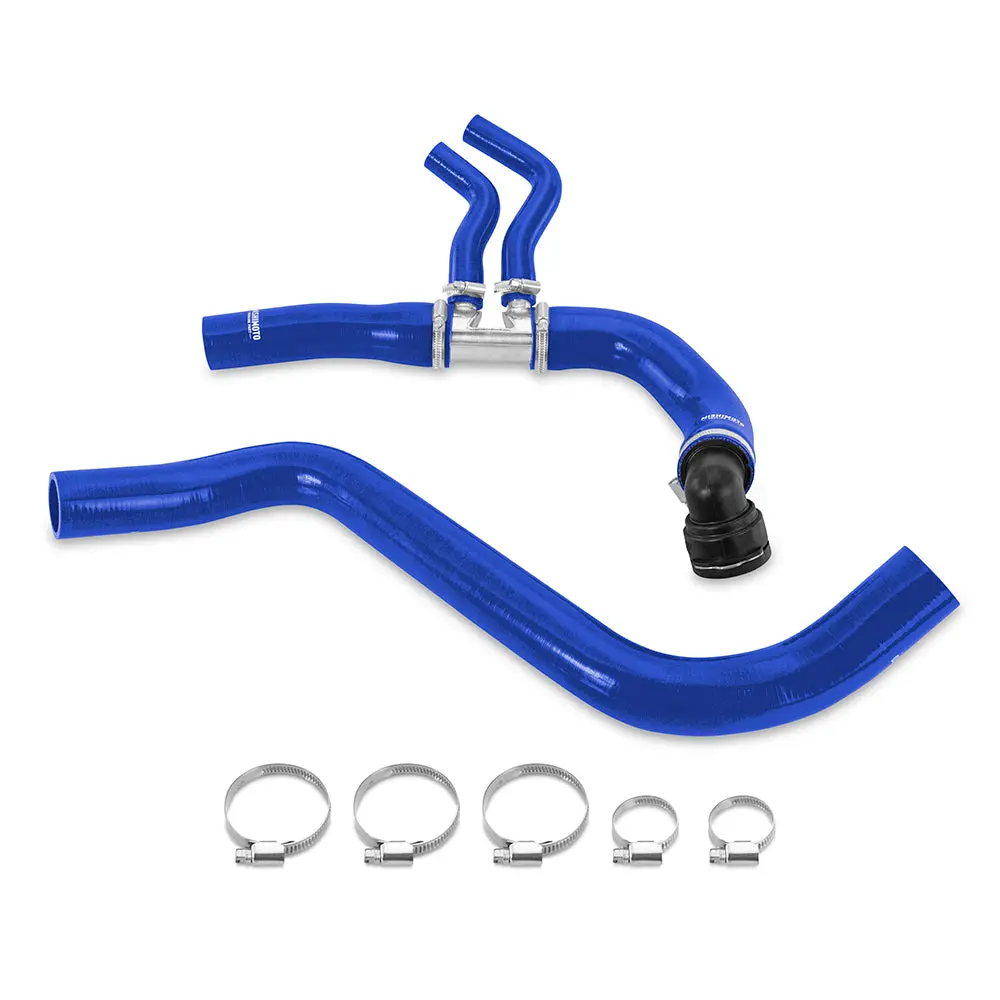 Mishimoto Mmhose-X35t-15Bl Silicone Radiator Hose Kit, Fits 2015-2017 Ford Expedition 3.5L Ecoboost, Blue 1