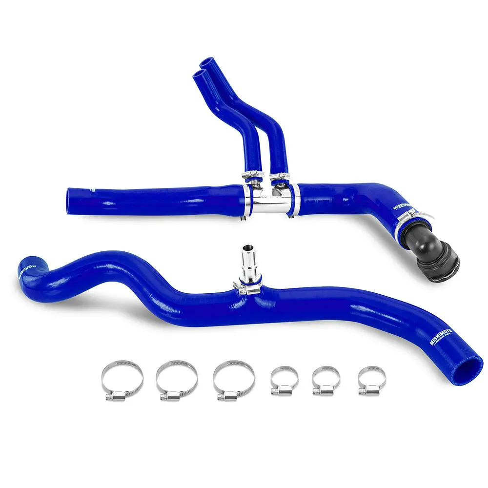 Mishimoto Mmhose-X35t-18Bl Silicone Coolant Hose Kit, Fits 2018-2019 Ford Expedition 3.5L Ecoboost, Blue 1
