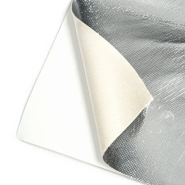 Mishimoto Mmhp-Ashb-1224 Aluminum Silica Heat Barrier With Adhesive Backing, 12Inx24in 1
