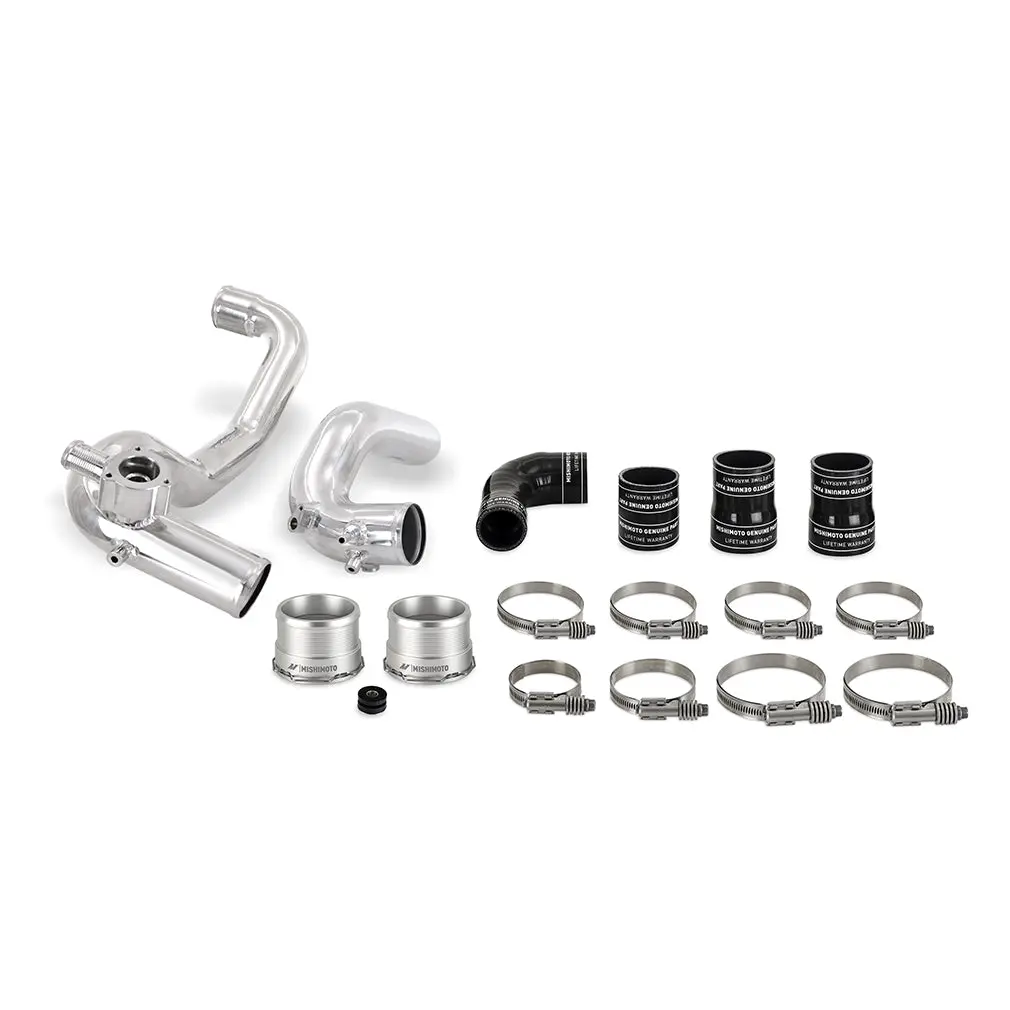 Mishimoto Mmicp-Br23-21P Performance Intercooler Pipe Kit, Ford Bronco 2.3L 2021+, Polished 1