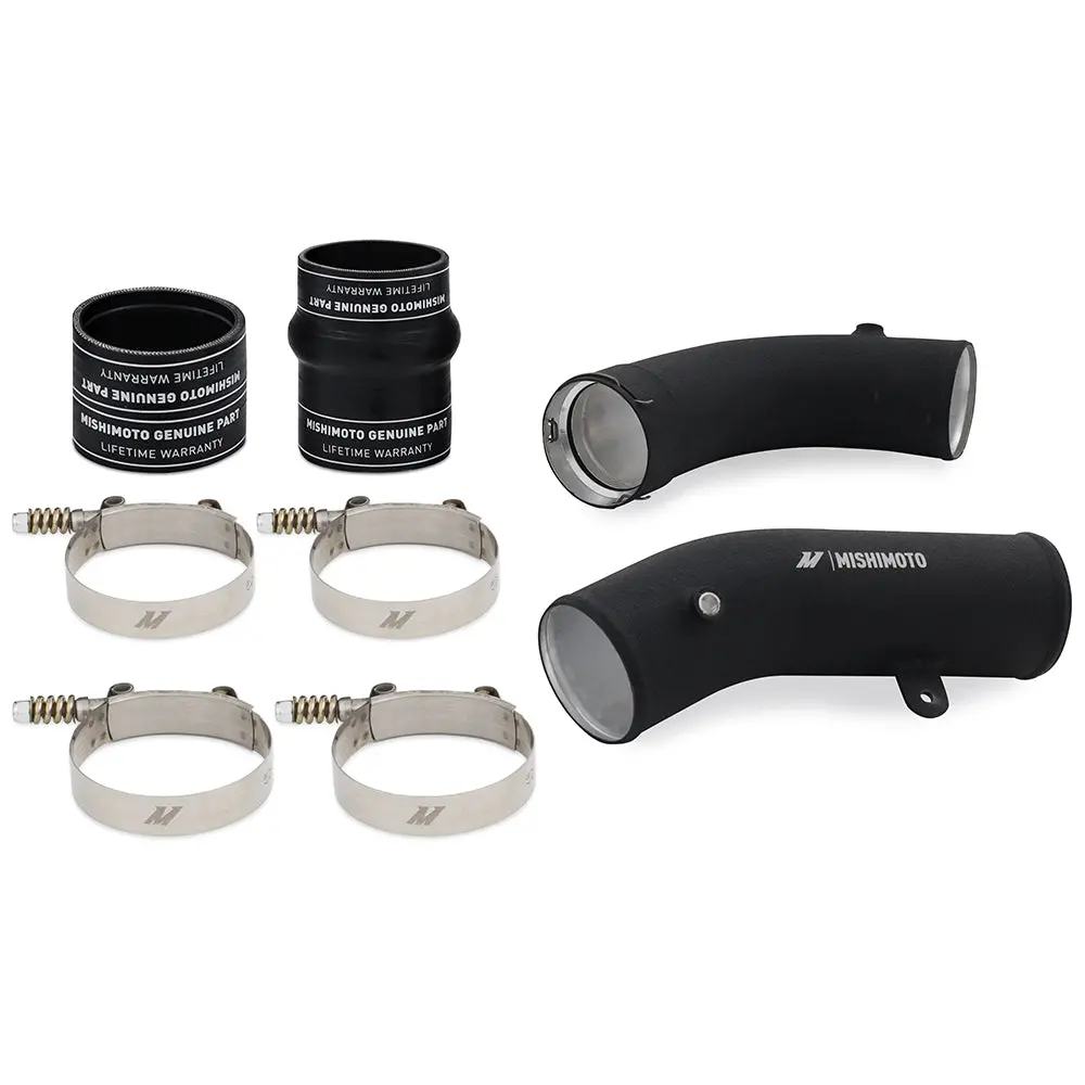Mishimoto Mmicp-Dmax-17Cwbk Cold-Side Intercooler Pipe And Boot Kit, Fits 6.6L Duramax (L5p) '17-'19, Black 1
