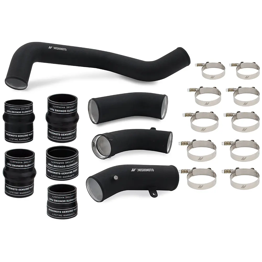 Mishimoto Mmicp-Dmax-17Kwbk Intercooler Pipe And Boot Kit, Fits Duramax (L5p) '17-'19, Black 1
