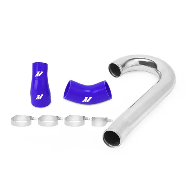 Mishimoto Mmicp-Evo-01Lbl Mitsubishi Lancer Evolution 7/8/9 Lower Intercooler Pipe Kit, Blue, 2001-2007 1