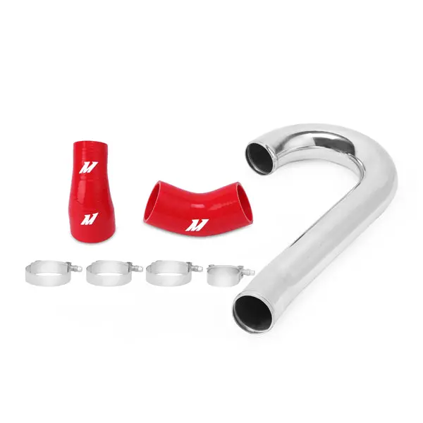 Mishimoto Mmicp-Evo-01Lrd Mitsubishi Lancer Evolution 7/8/9 Lower Intercooler Pipe Kit, Red, 2001-2007 1