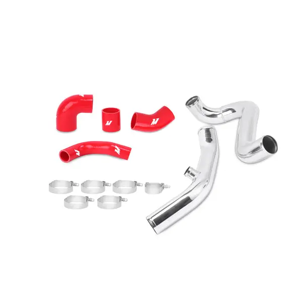 Mishimoto Mmicp-Evo-01Urd Mitsubishi Lancer Evolution 7/8/9 Upper Intercooler Pipe Kit, Red, 2001-2007 1