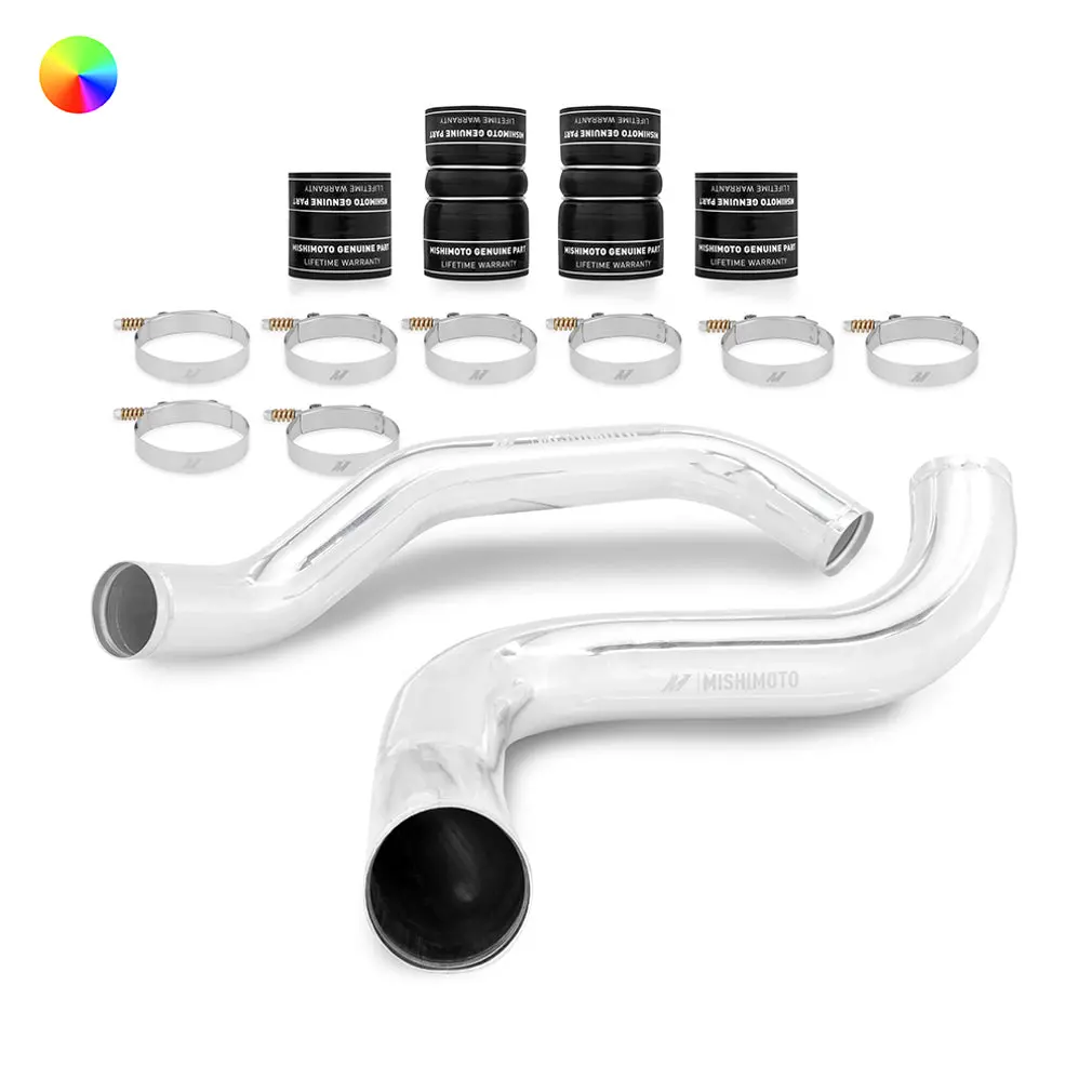 Mishimoto Mmicp-F2d-99Kn Ford 7.3L Powerstroke Intercooler Pipe And Boot Kit, 1999-2003, Custom Color 1