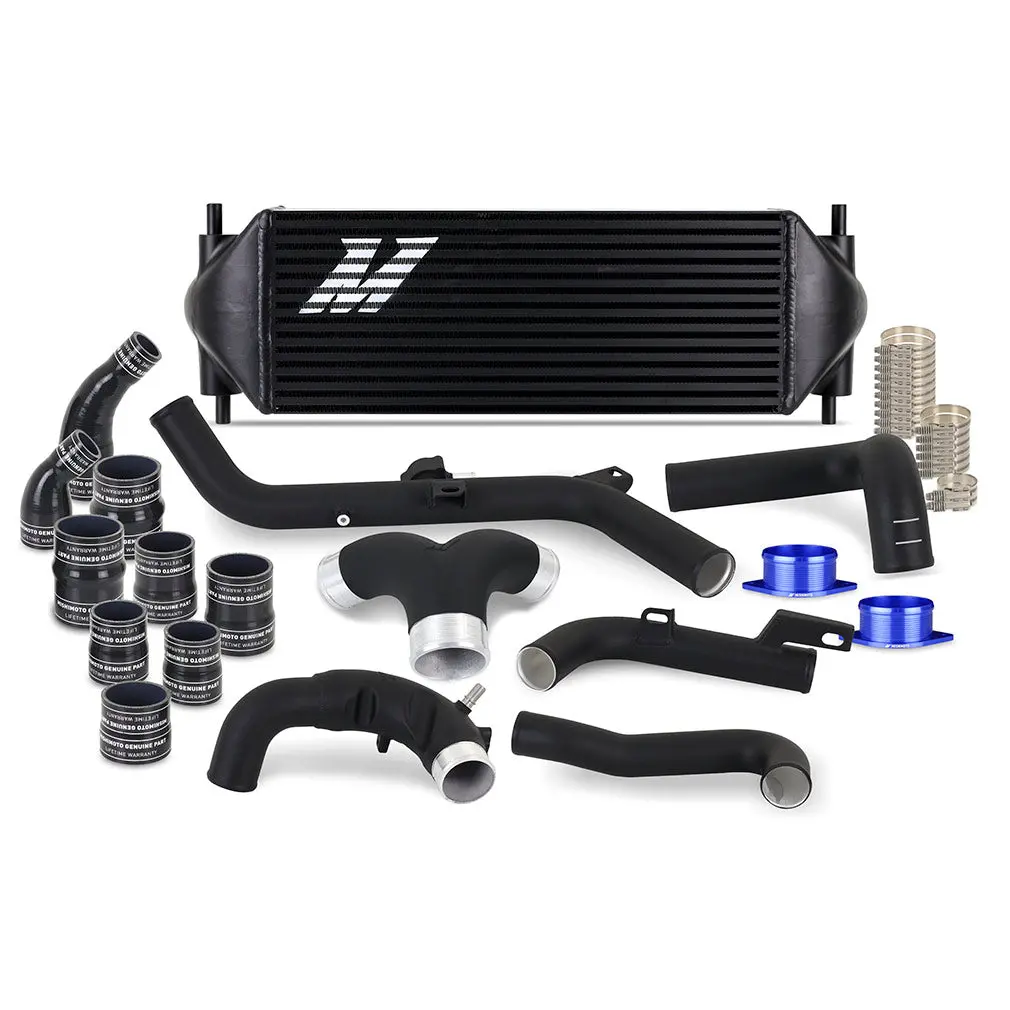 Mishimoto Mmint-Br27-21Kbbk Intercooler Kit, Fits 2021+ Ford Bronco 2.7L, Black Intercooler 1