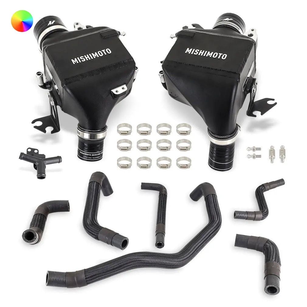 Mishimoto Mmint-Q50-16N Air-To-Water Intercoolers, Fits Infiniti Q50/Q60 3.0T 2016 - 2024, Custom Color 1