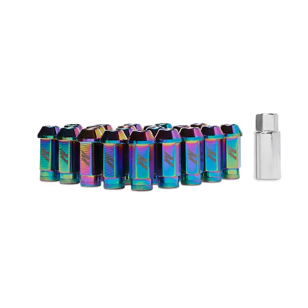 Mishimoto Mmlg-125-Locknc Mishimoto Aluminum Locking Lug Nuts, M12 X 1.25, Neo Chrome 1