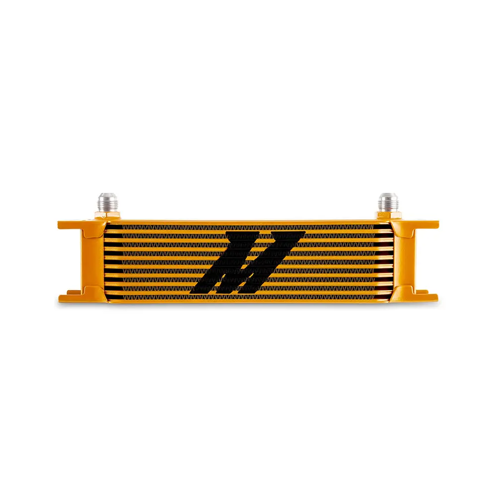 Mishimoto Mmoc-10-8Gd Universal 10-Row Oil Cooler, -8An, Gold 1