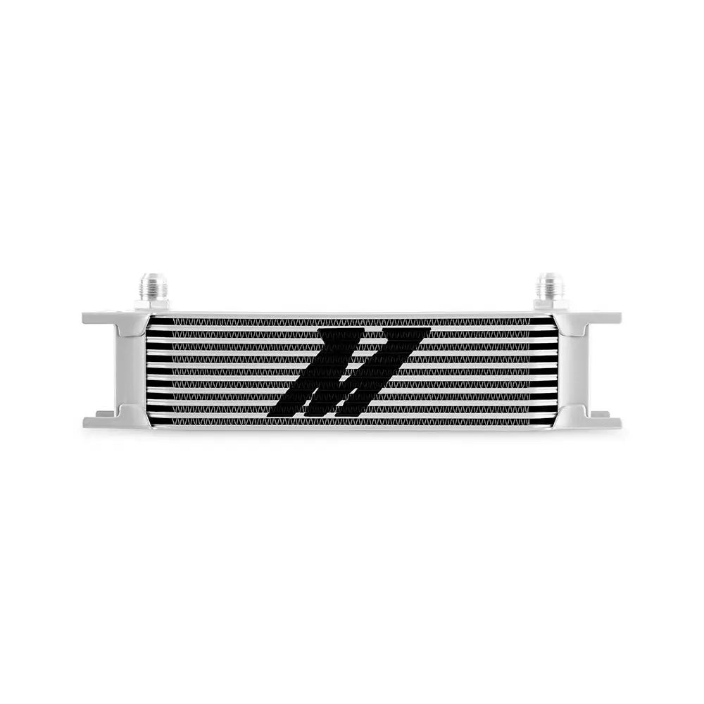 Mishimoto Mmoc-10-8Sl Universal 10-Row Oil Cooler, -8An, Silver 1