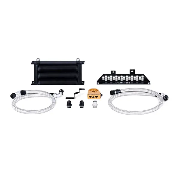 Mishimoto Mmoc-Fost-13Tbk Ford Focus St Oil Cooler Kit, 2013-2018 Black Thermostatic 1