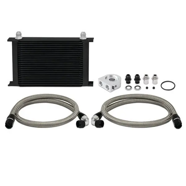 Mishimoto Mmoc-Uhbk Universal Oil Cooler Kit, Black, 25 Row 1