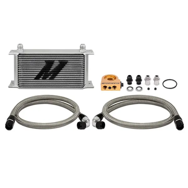 Mishimoto Mmoc-Ult Universal Thermostatic 19 Row Oil Cooler Kit 1