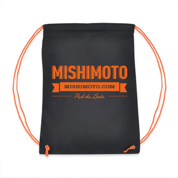 Mishimoto Mmpro-Bag-Mmojbk Mishimoto Drawstring Bag 1