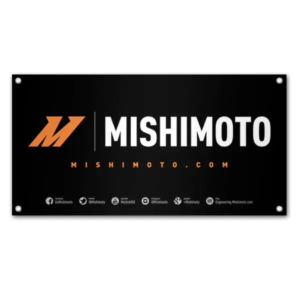 Mishimoto Mmpromo-Banner-15Md Mishimoto Promotional Banner, Medium 1