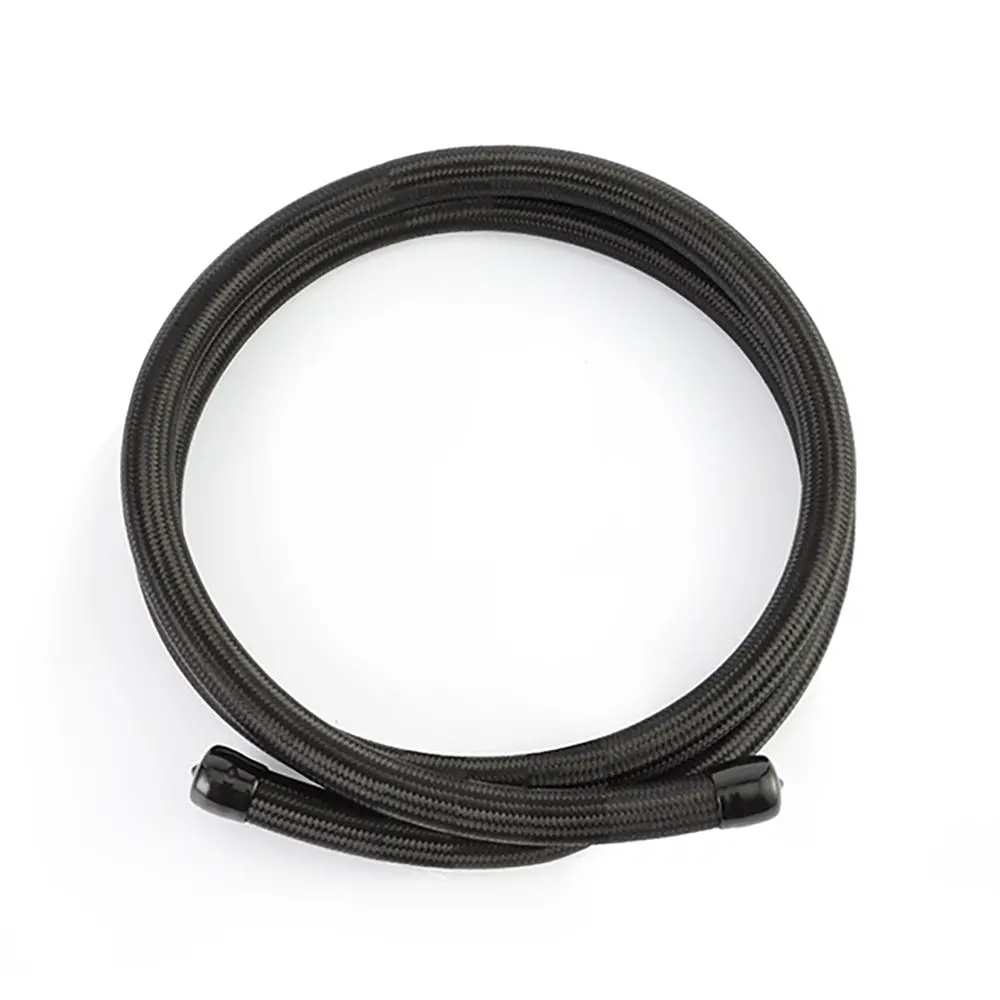 Mishimoto Mmsbh-0672-Cb -6An Braided Line, Black Nylon - 6Ft 1