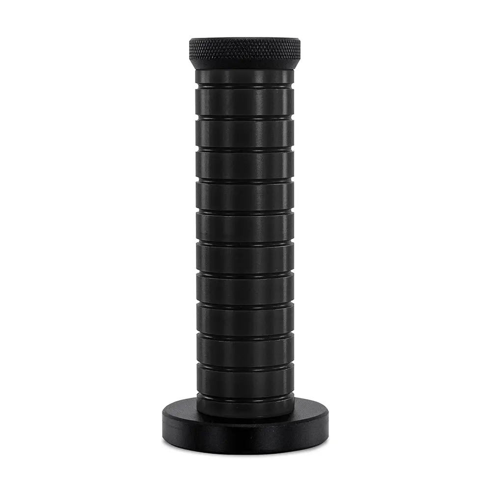 Mishimoto Mmsk-Bmxbkbk Grip Shift Knob, Black Grip, Black Top And Bottom 1