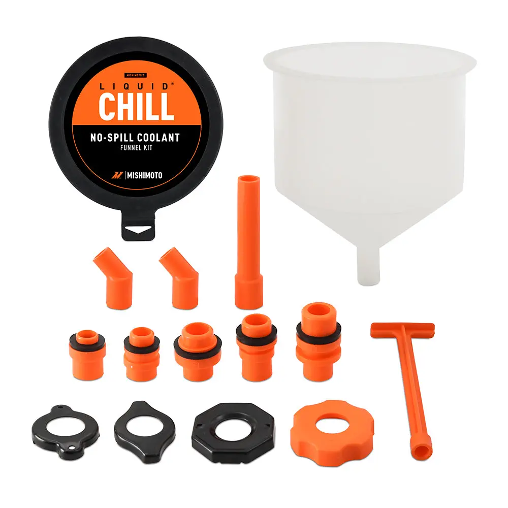 Mishimoto Mmtl-Nsf-15 No-Spill Coolant Funnel Kit, 15 Piece 1