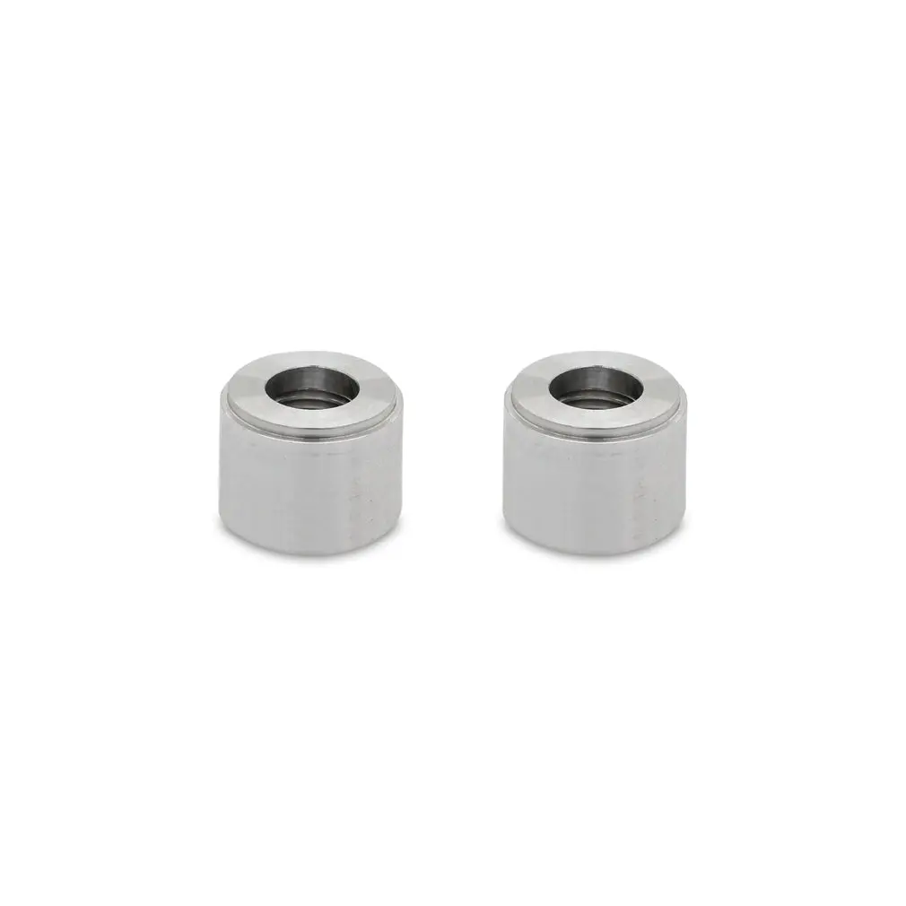 Mishimoto Mmwb-14 1/4" Npt Weld-On Bung, Aluminum, Pack Of 2 1