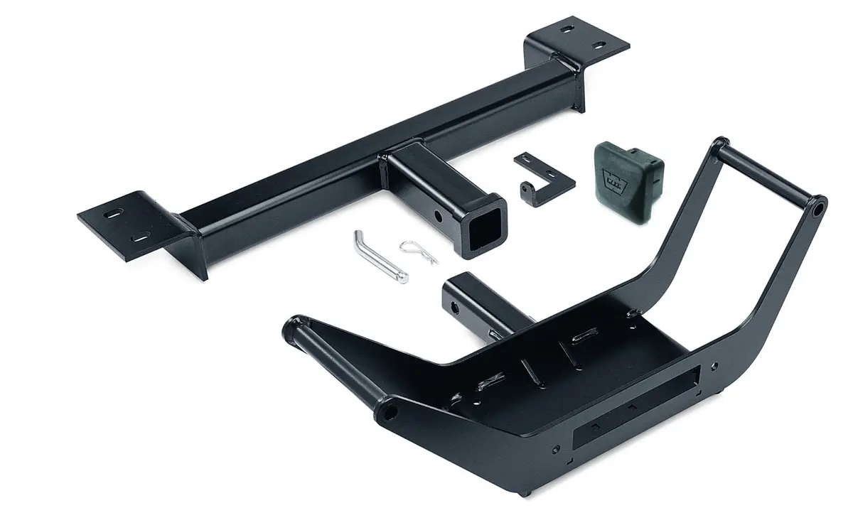 Powersport Multi-Mount Winch Carrier For 2 Inch Receiver - Long Drum 1