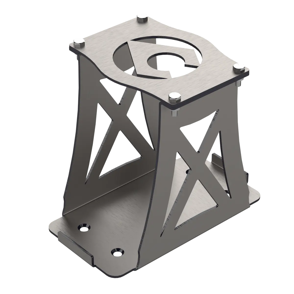 Group 51 Optima Battery Mount Bare Steel 1