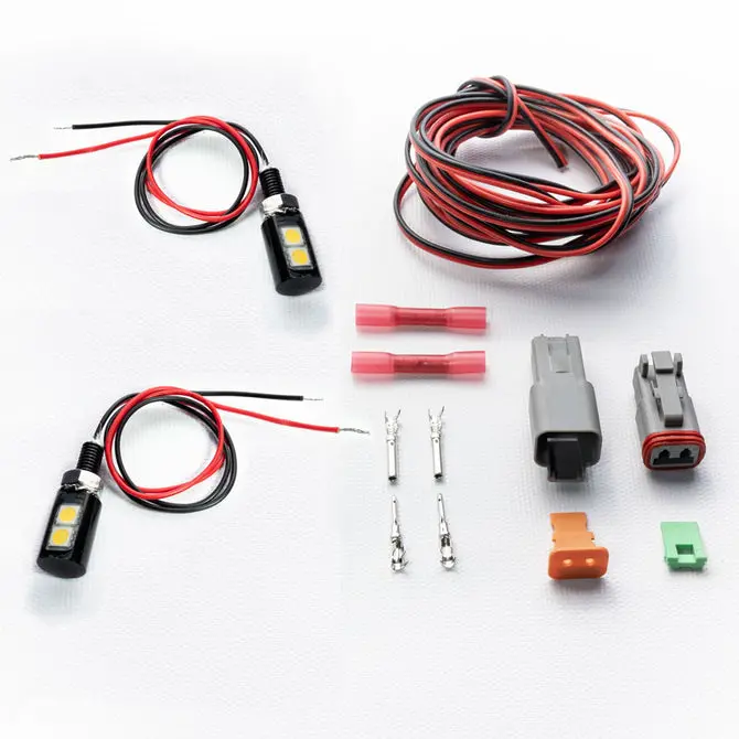License Plate Led Lights And Harness Kit 1