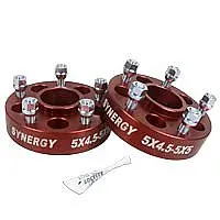 Synergy Jeep Hub Centric Wheel Adapters 5X4.5 To 5X5 1.50 Inch Width 1
