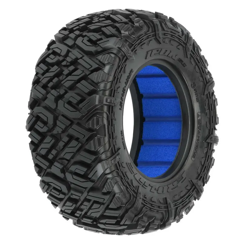 Proline 1/10 Icon Front/Rear 2.2"/3.0" All Terrain Short Course Tires (2) 1