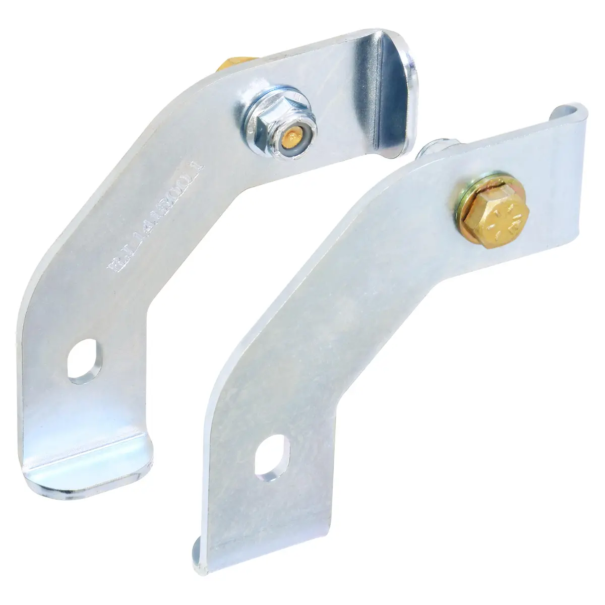 Rockjock Brake Line Relocation Bracket Kit, Jl/Jt Front, Pair 1