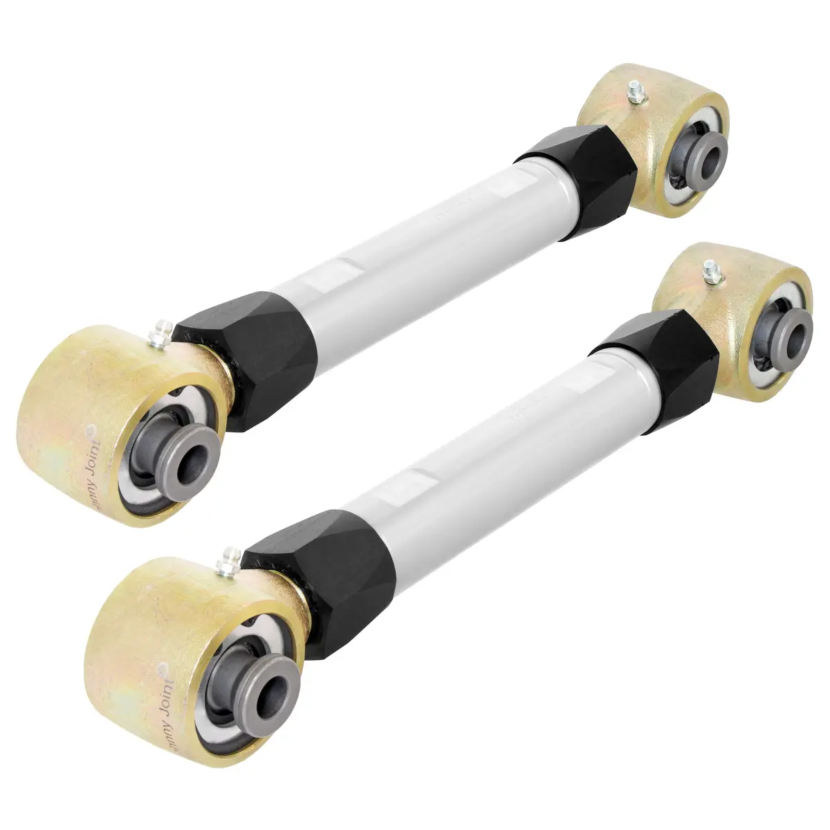Rocknut 21-Up Bronco Billet Aluminum Johnny Joint Rear Upper Control Arm Set, Double Adjustable 1