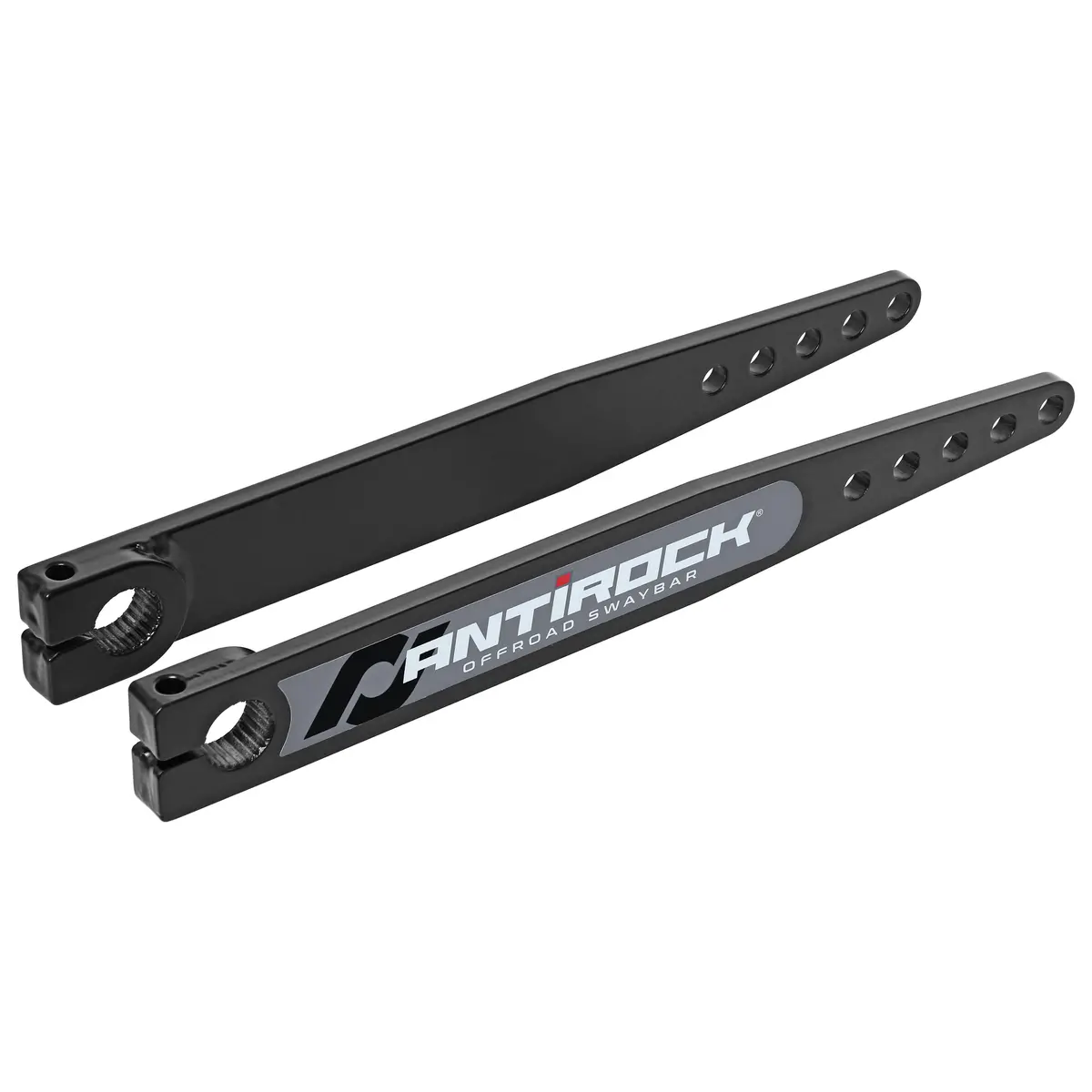 Antirock Fabricated Steel Sway Bar Arms, 17 In. Long, 15.195 In. C-C, 5 Holes, Incl. Stickers, Pair 1
