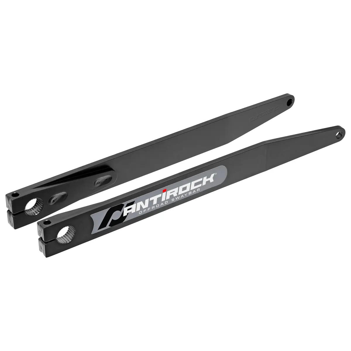 Antirock Fabricated Steel Sway Bar Arms, 21 In. Long, Slight Outward Bend, Incl. Stickers, Pair 1
