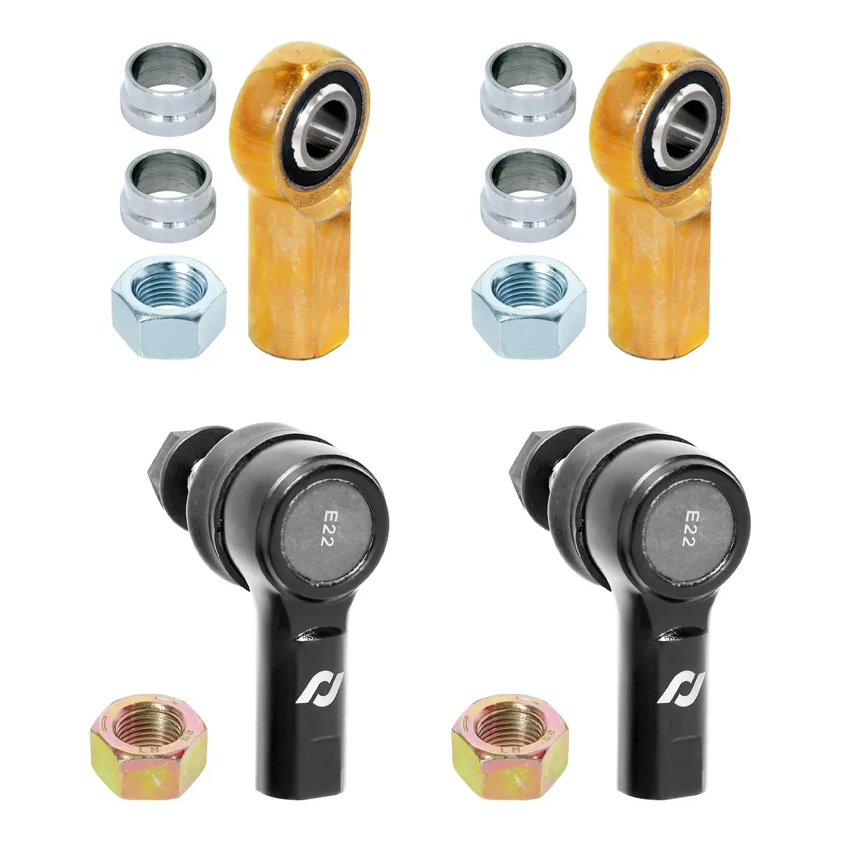 Rockjock Adjustable Sway Bar End Link Rod End Pack For Jt Rear, Sealed Style 1