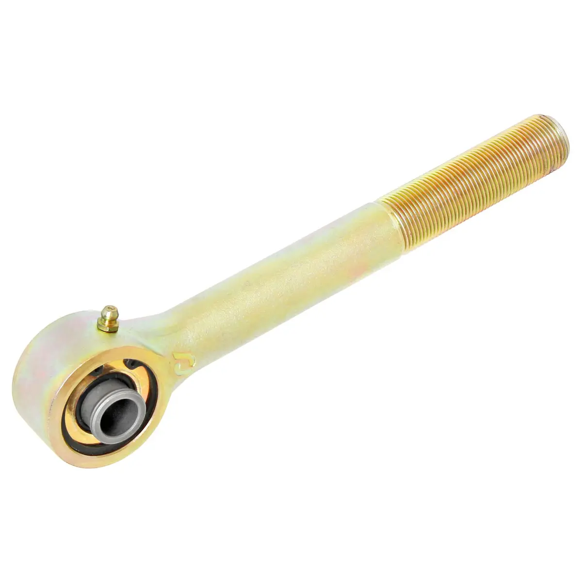 Johnny Joint Rod End, 2 In., Narrow Forged, Long Shank, 1 In.-14 Rh Threads, 1.800 In. X .630 In. Ball, Externally Greased 1