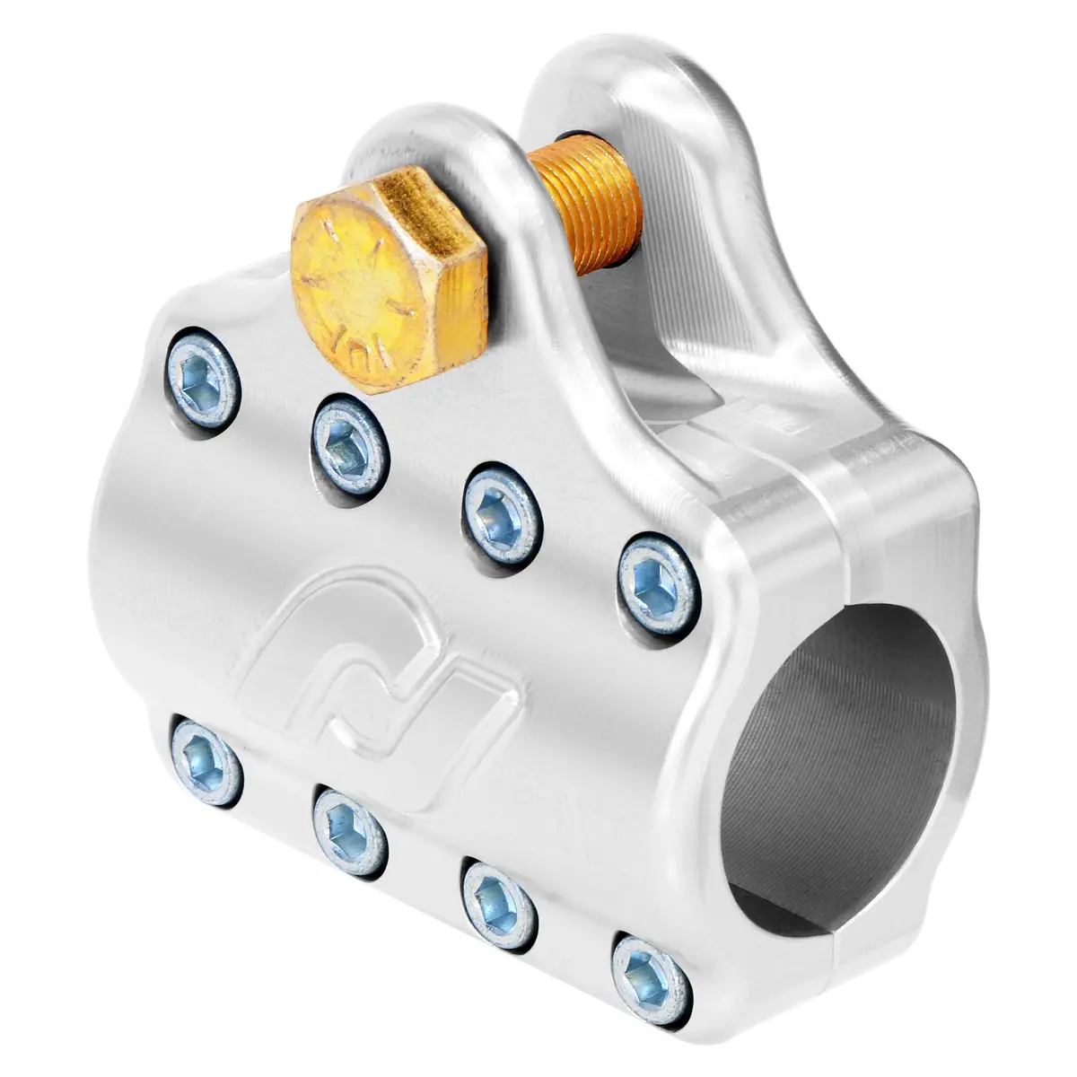 Rockjock Currectlync Ram Assist Tie Rod Clamp Bracket, 7075-T6 Billet Aluminum, For 42Mm/1 5/8 In. Tube 1