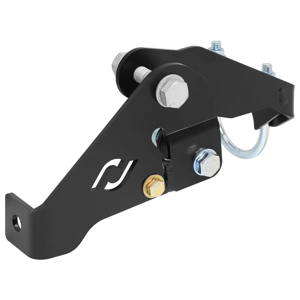 Rockjock Currectlync Jk High Steer Front Trac Bar Relocation And Steering Stabilizer Shock Mount Axle Bracket For Use With Jl/Jt Trac Bar 1