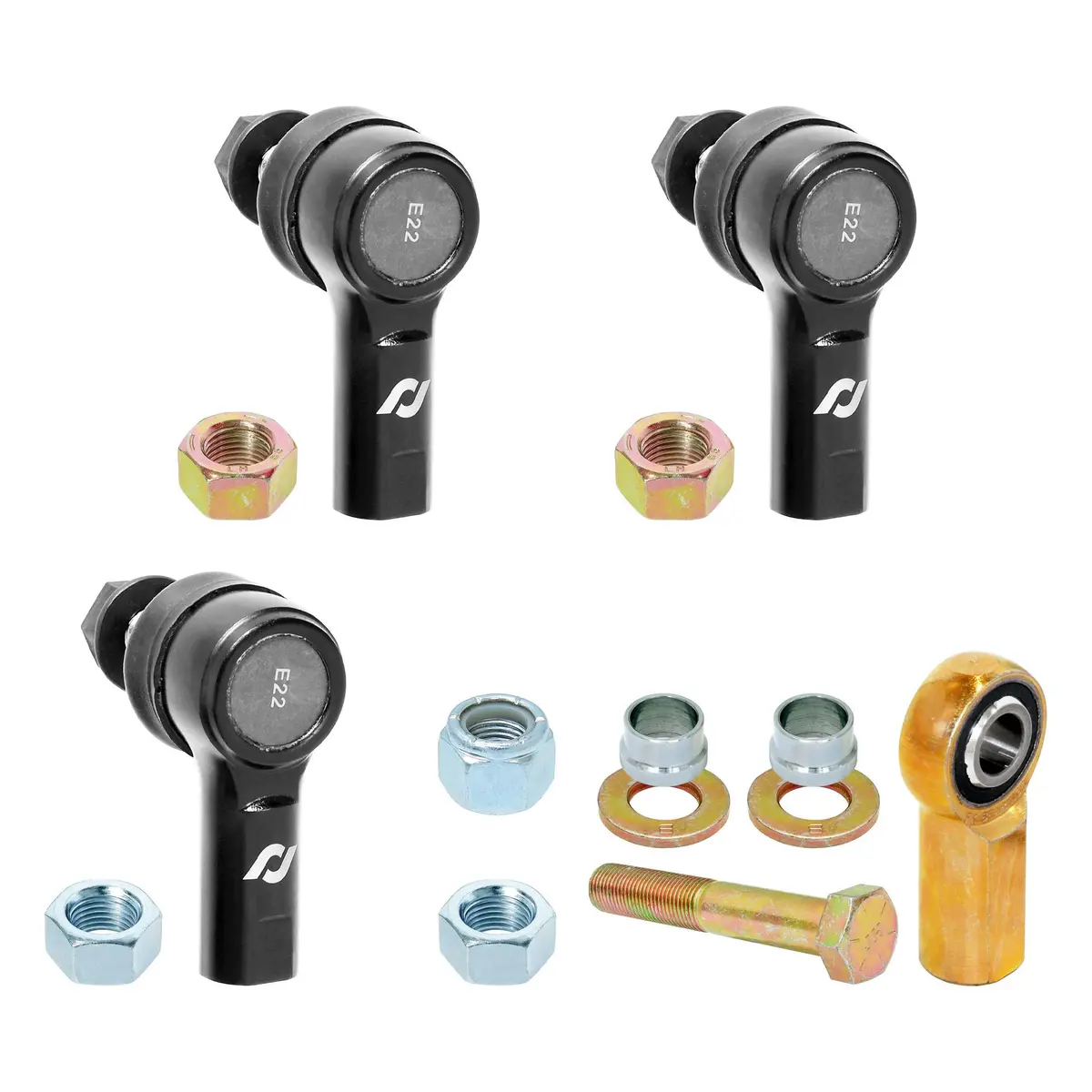 Rockjock Adjustable Sway Bar End Link Rod End Pack For Jl/Jt Front, Sealed Style 1