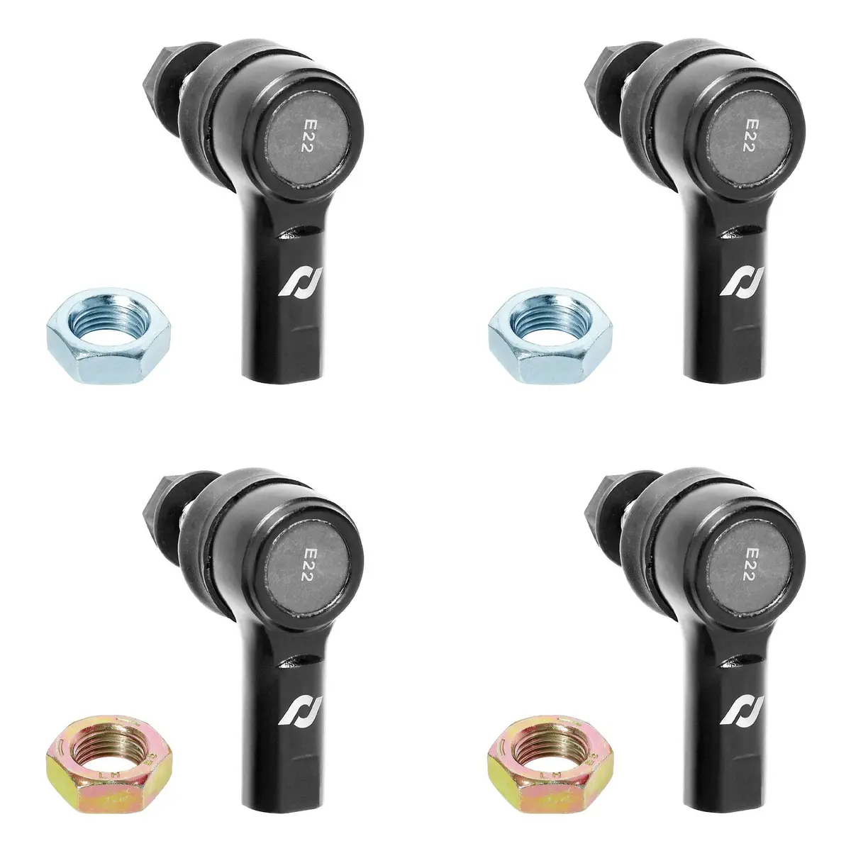 Rockjock Adjustable Sway Bar End Link Rod End Pack, Sealed Style, Thin Jam Nuts 1