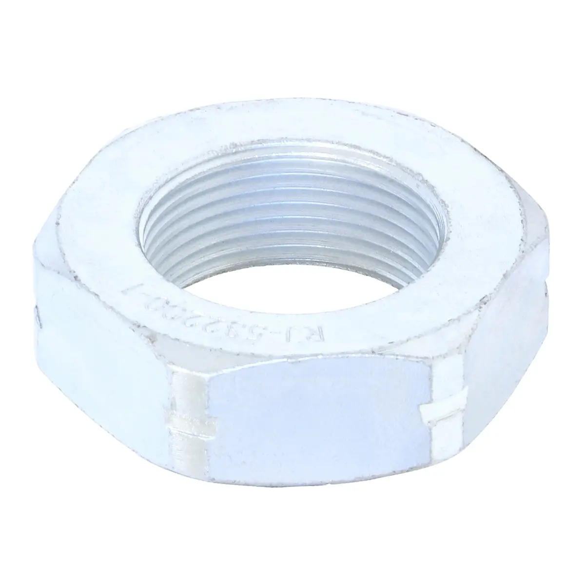 Rockjock Jam Nut, 1 1/2 In.-12 Lh Thread, For Threaded Bung 1