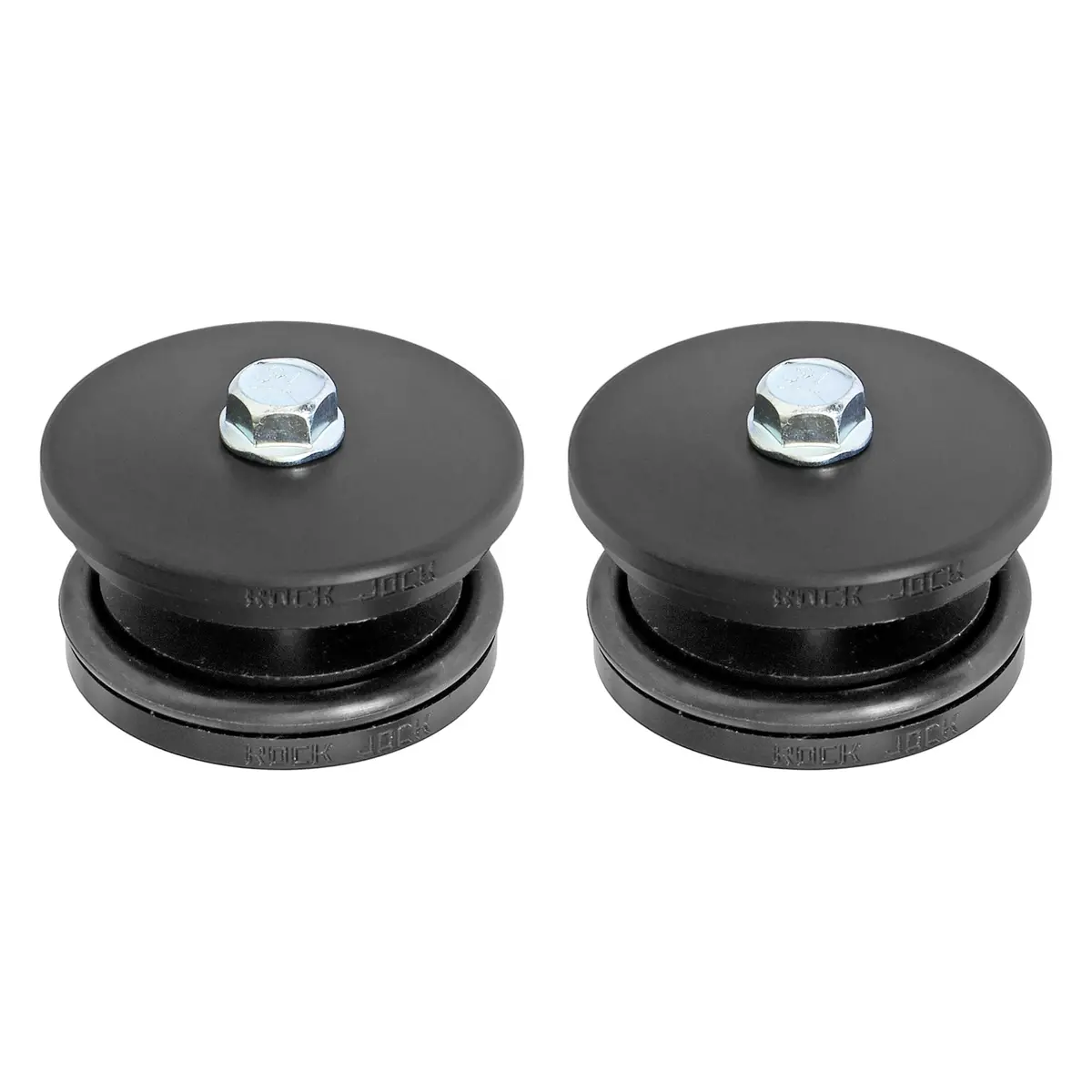 Rockjock Spring Tower Frame Plug  Kit For Jl, Jt And Jk Frames. Cnc Machined Black Delrin. 1