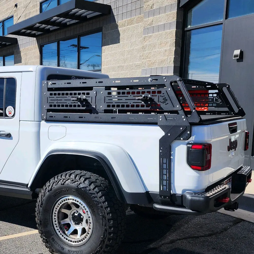 Overland Rack Basic Edition For 20-25 Jeep Gladiator. Rock Slide Engineering 1