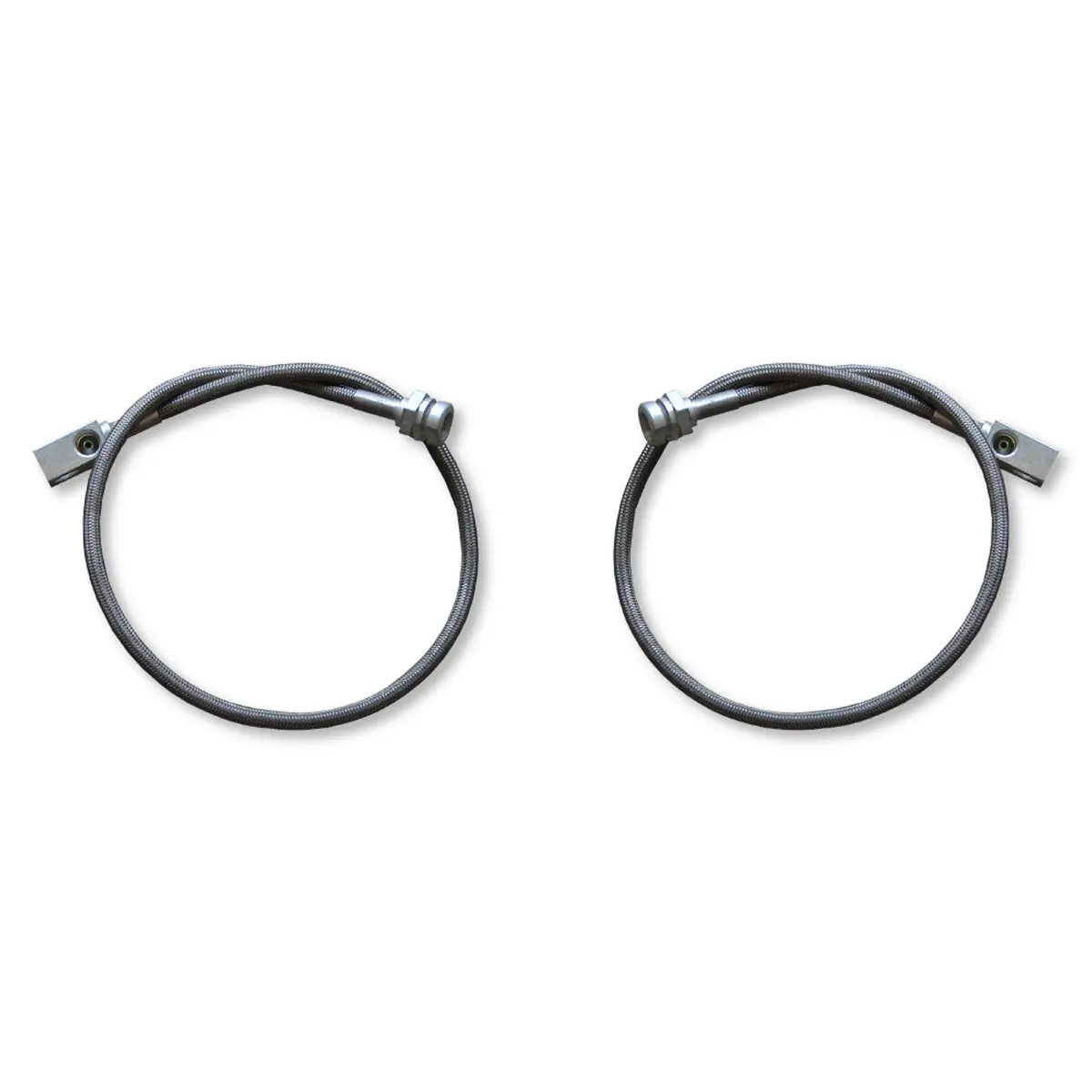 Front Stainless Steel Long Travel Brake Lines 1