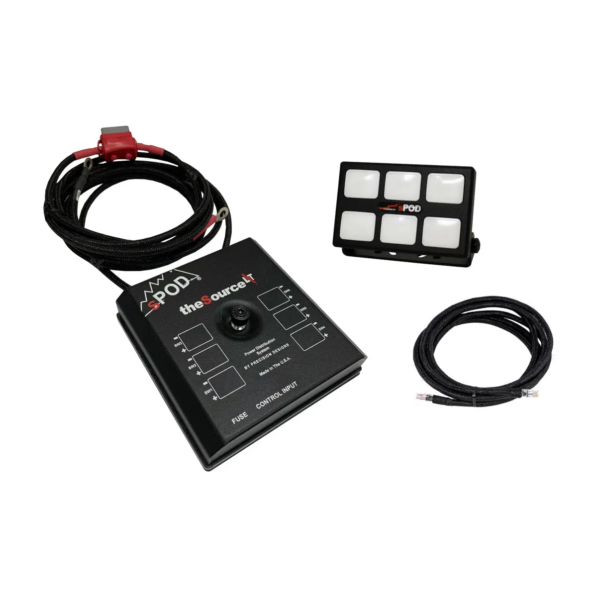 Spod Sourcelt W/ Mini6 And 84 Inch Battery Cables 1