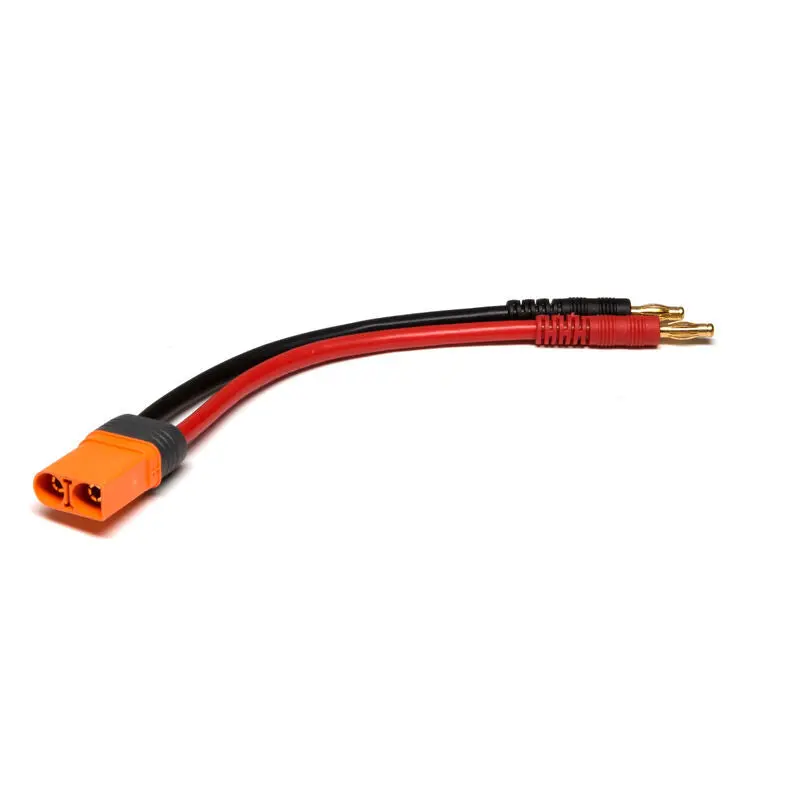 Spektrum Rc Ic5 6" Device Charge Lead W/4Mm Bullets 1
