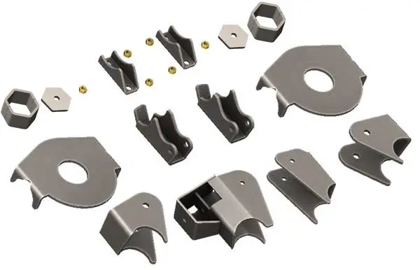 Jeep Tj Oem Rear Axle Bracket Kit 1